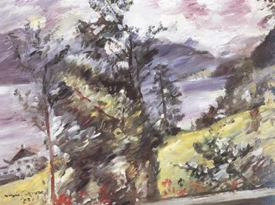 Lovis Corinth Walchensee,View of the Wetterstein (nn02)